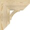 Ekena Millwork Thorton Slat Rough Sawn Bracket, Douglas Fir, 6"W x 18"D x 18"H BKT06X18X18THR06RDF - alternate 2